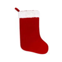 HOME HEART Large Christmas Stocking (16 inch, Red 2 pc)