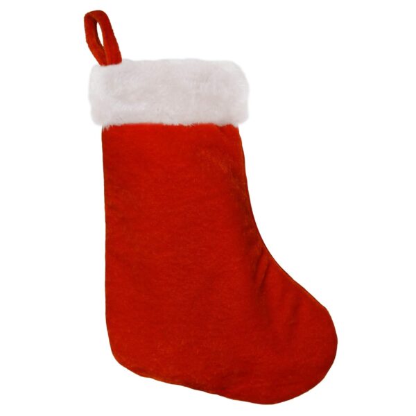 HOME HEART BEAUTIFUL VELVET 9" TALL CHRISTMAS STOCKING for FESTIVAL DÉCOR (PACK of EIGHT in EIGHT COLOURS) Visit the HOME HEART Store