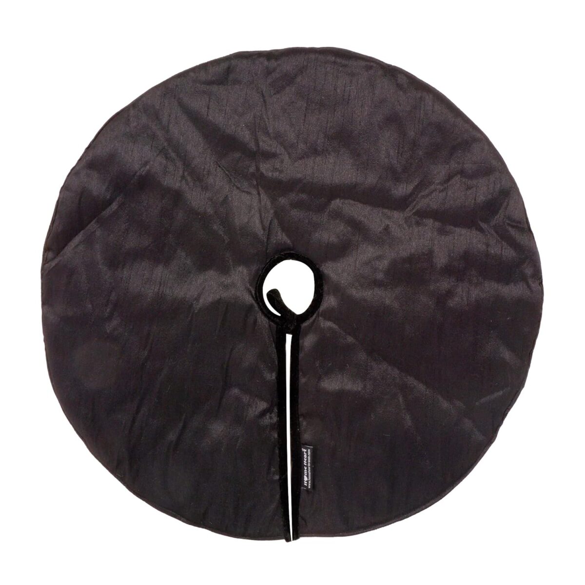 HOME HEART 44 INCH ROUND large CLASSIC VELVET STAR APPLIQUE DOUBLE LAYER THICK CHRISTMAS TREE SKIRT