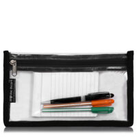 HOME HEART Brands Multi-Purpose Water Resistant Clear Pvc Organizer Bag Pouch with Zipper Closure